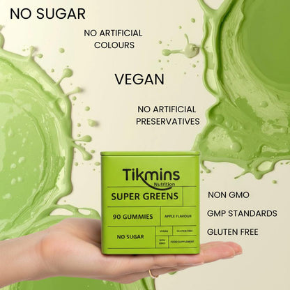 Tikmins Super Greens Multivitamin Gummies