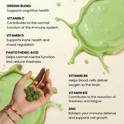 Tikmins Super Greens Multivitamin Gummies