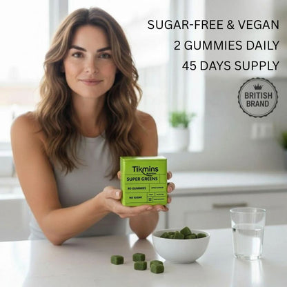 Tikmins Super Greens Multivitamin Gummies