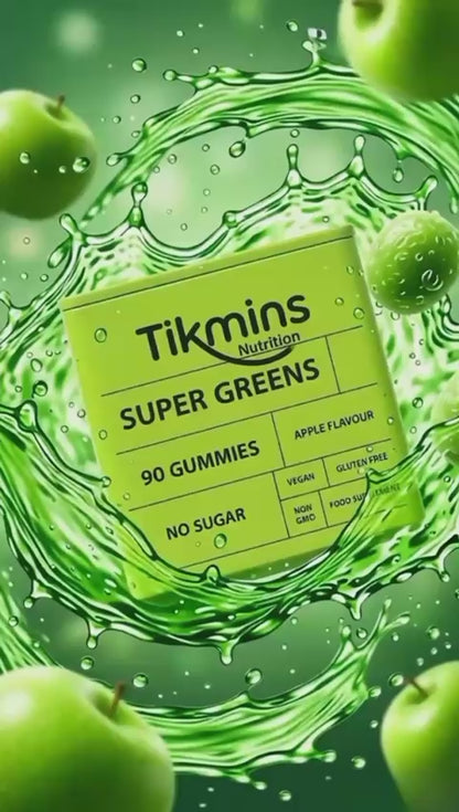 Tikmins Super Greens Multivitamin Gummies